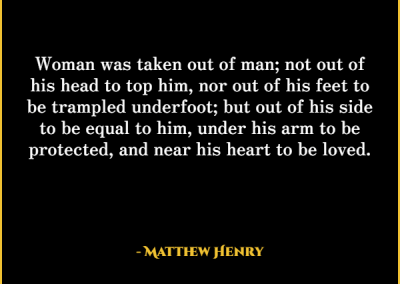 matthew henry christian quotes about family