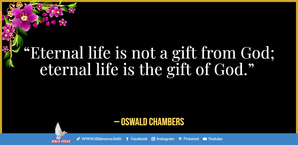  oswald chambers quotes about eternal life
