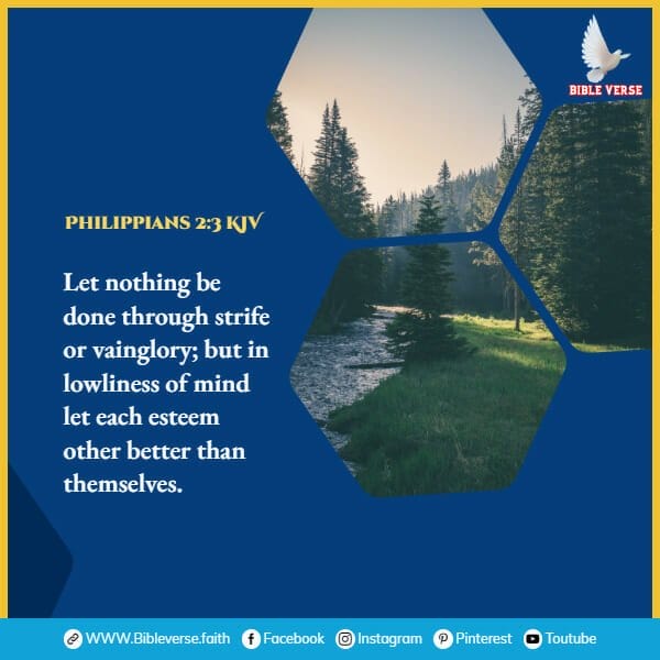 philippians 2 3 kjv bible verses about respect