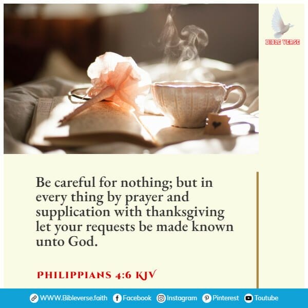 philippians 4 6 kjv bible verse on success