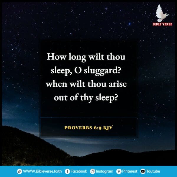 proverbs 6 9 kjv bible verses for sleep