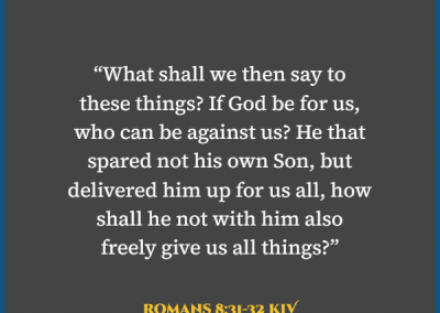 romans 8 31 32 kjv bible verses for relationship with god