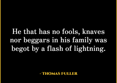 thomas fuller christian quotes about family