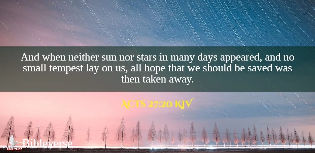 acts 27 20 kjv stars in bible verses images