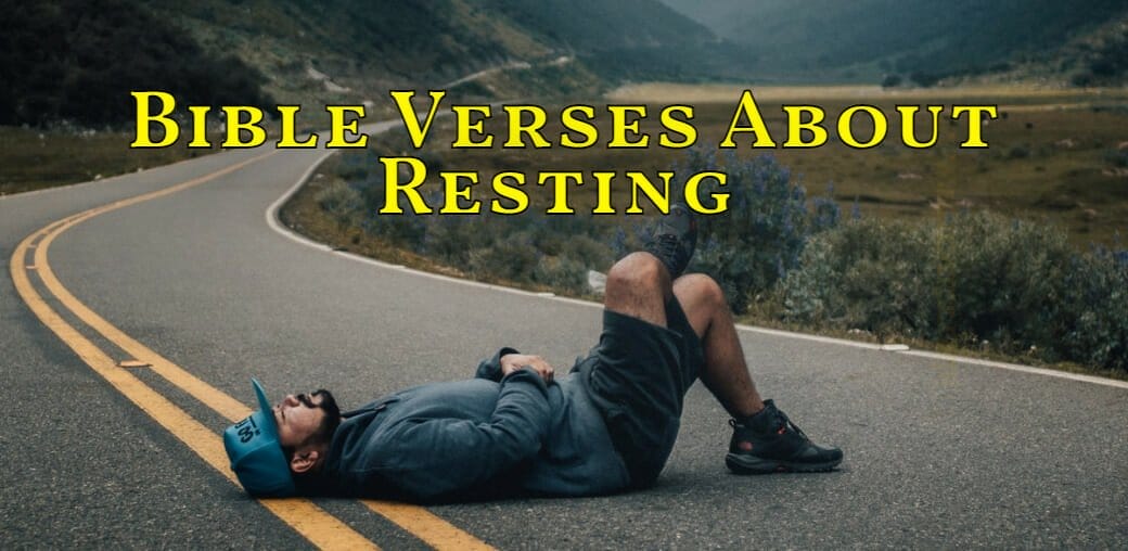 bible verses about resting