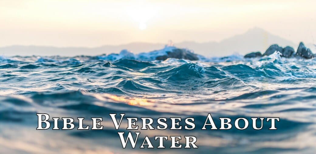 bible verses about water