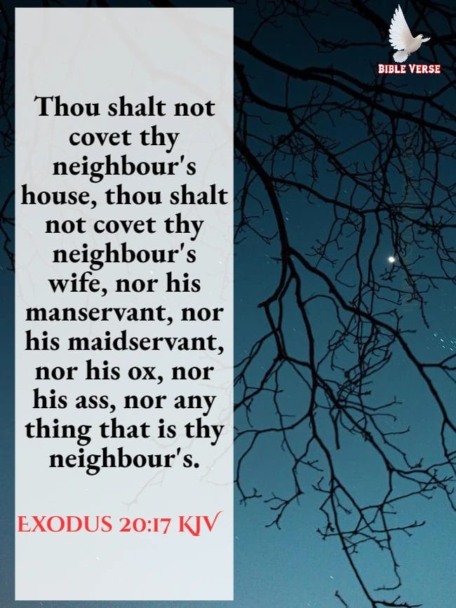 exodus 20 17 kjv bible verses about sadness images