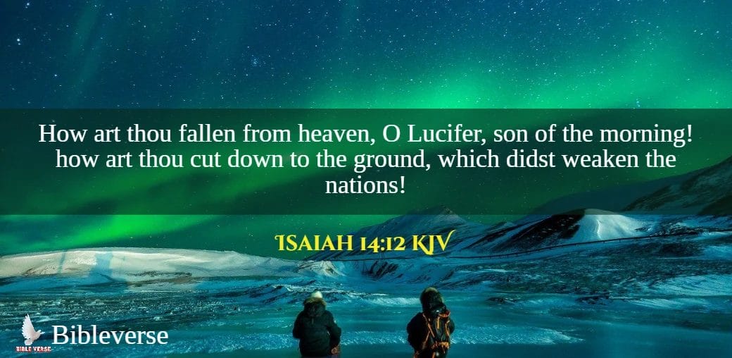 isaiah 14 12 kjv stars in bible verses images