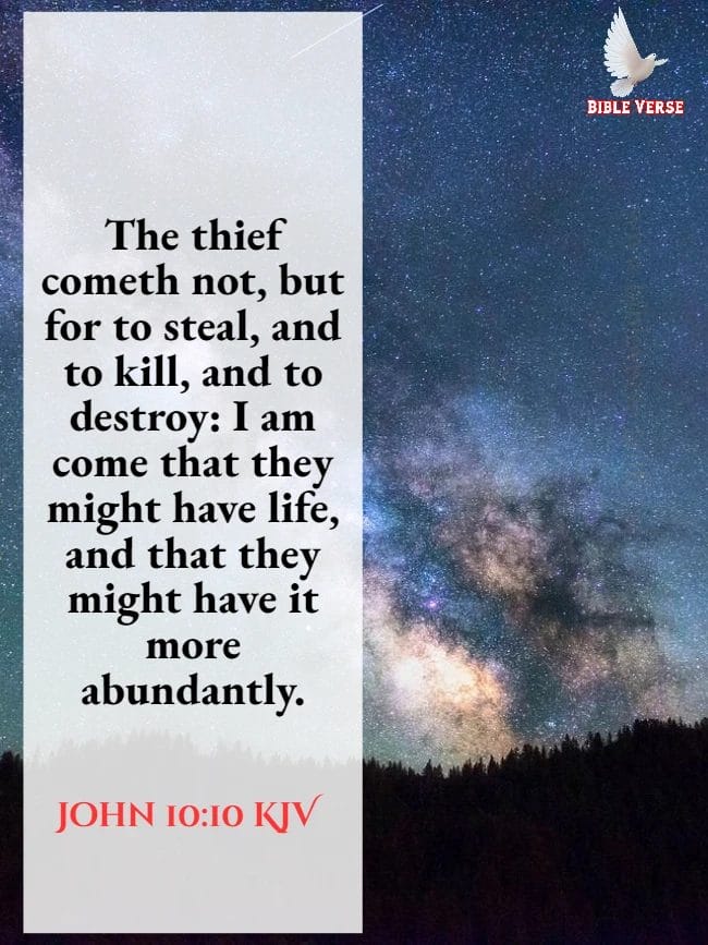 john 10 10 kjv bible verses about sadness images