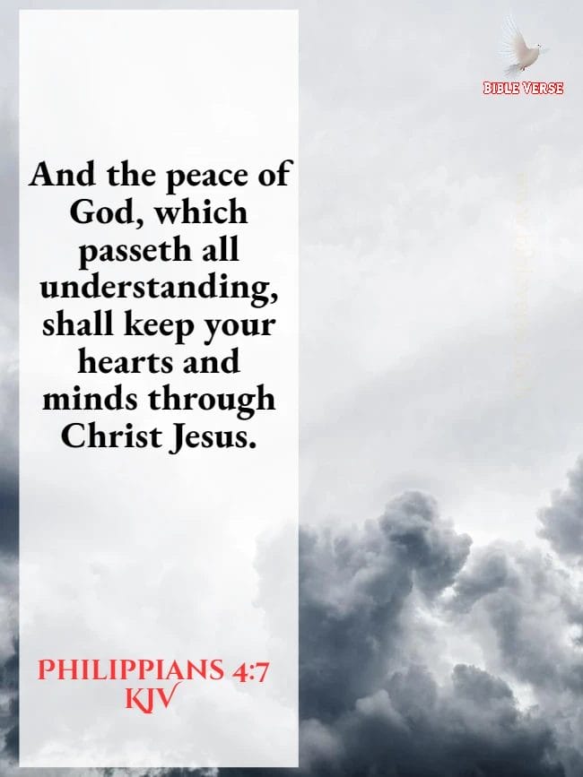 philippians 4 7 kjv bible verses about sadness images