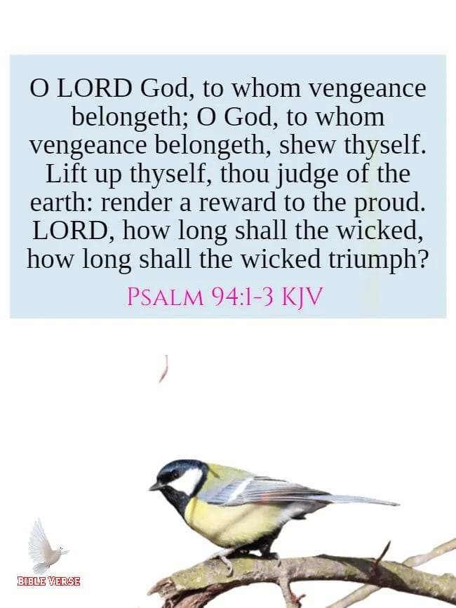 psalm 94 1 3 kjv bible verses about revenge images