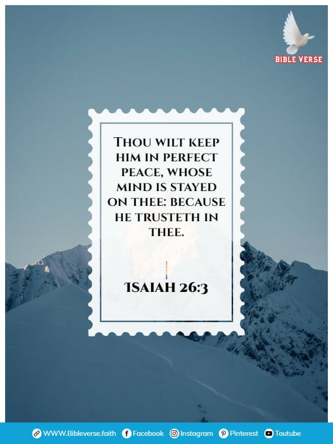 isaiah 26 3 bible verses about contentment