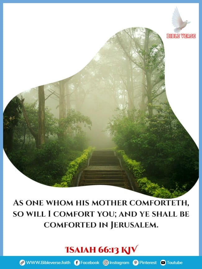 isaiah 66 13 kjv bible verses about mothers and daughters