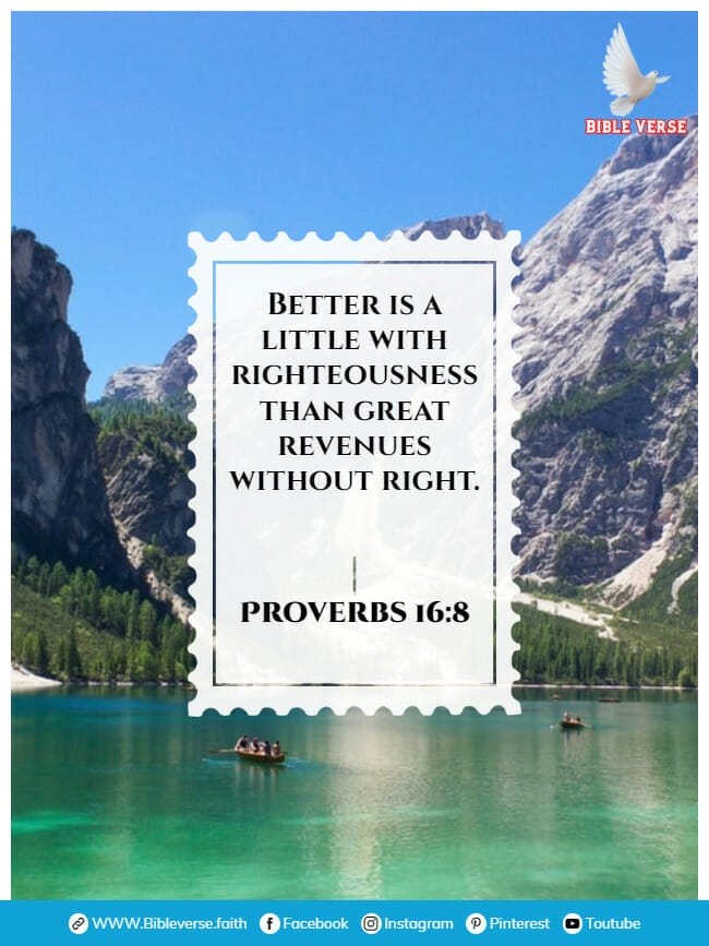 proverbs 16 8 bible verses about contentment