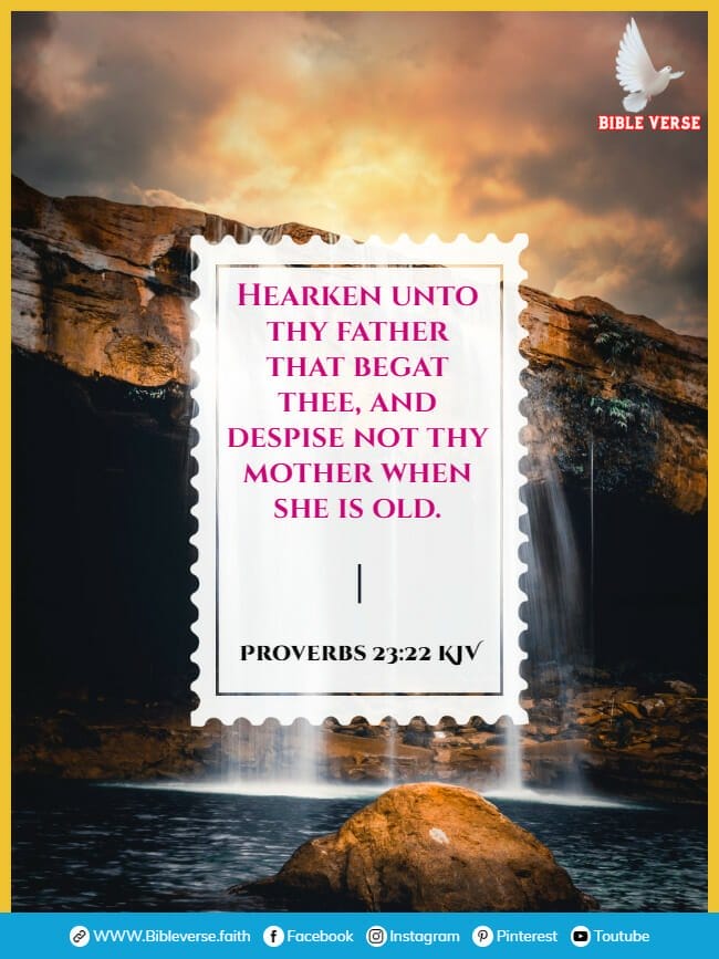 proverbs 23 22 kjv bible verses about mothers and daughters images