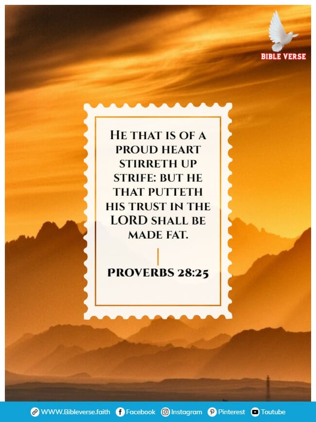proverbs 28 25 bible verses about contentment