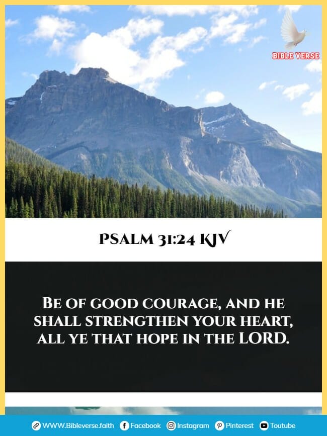 psalm 31 24 kjv bible verses about inspiration images