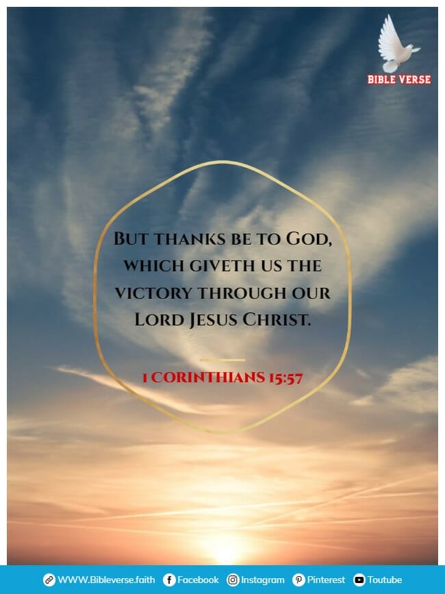 1 corinthians 15 57 bible verses about victory over enemies images