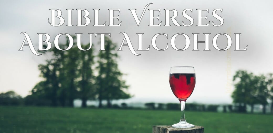 bible verses about alcohol
