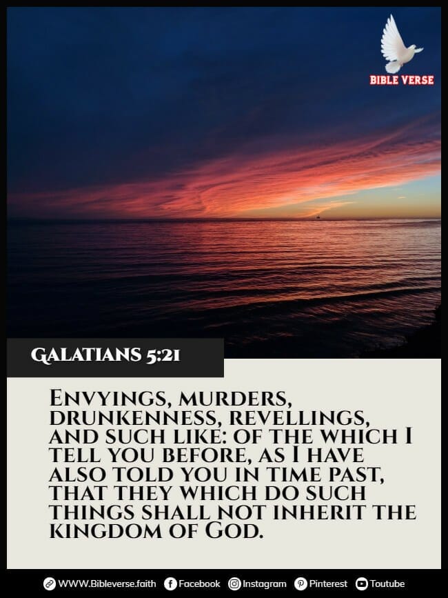 galatians 5 21 bible verses about alcohol consumption