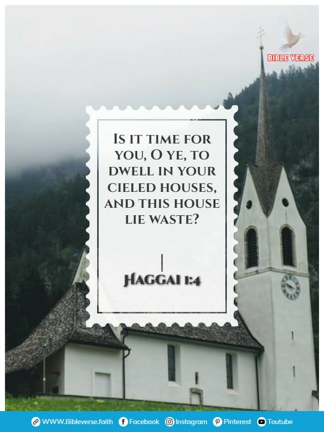 haggai 1 4 bible verse about church building