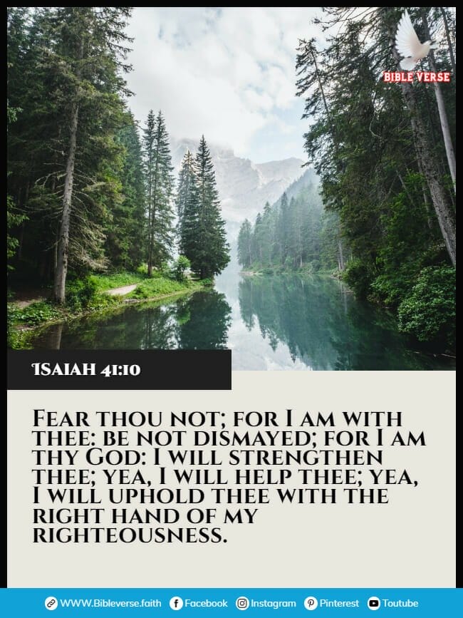 isaiah 41 10 bible verses about protection from enemies images
