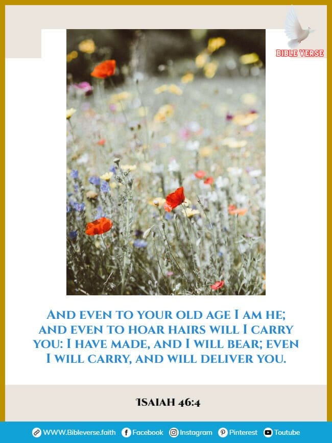 isaiah 46 4 bible verses on grandparents for images