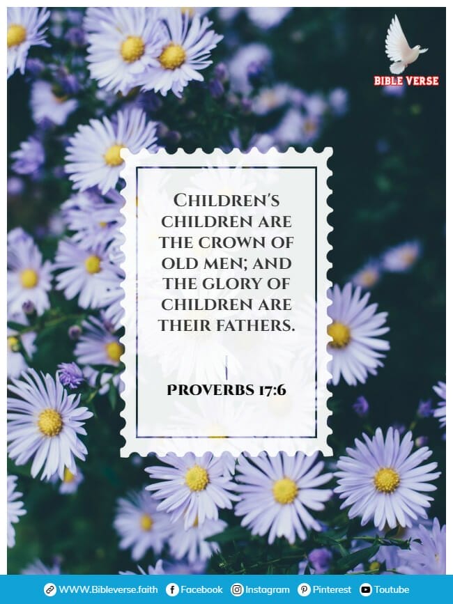 proverbs 17 6 bible verses about grandparents love images