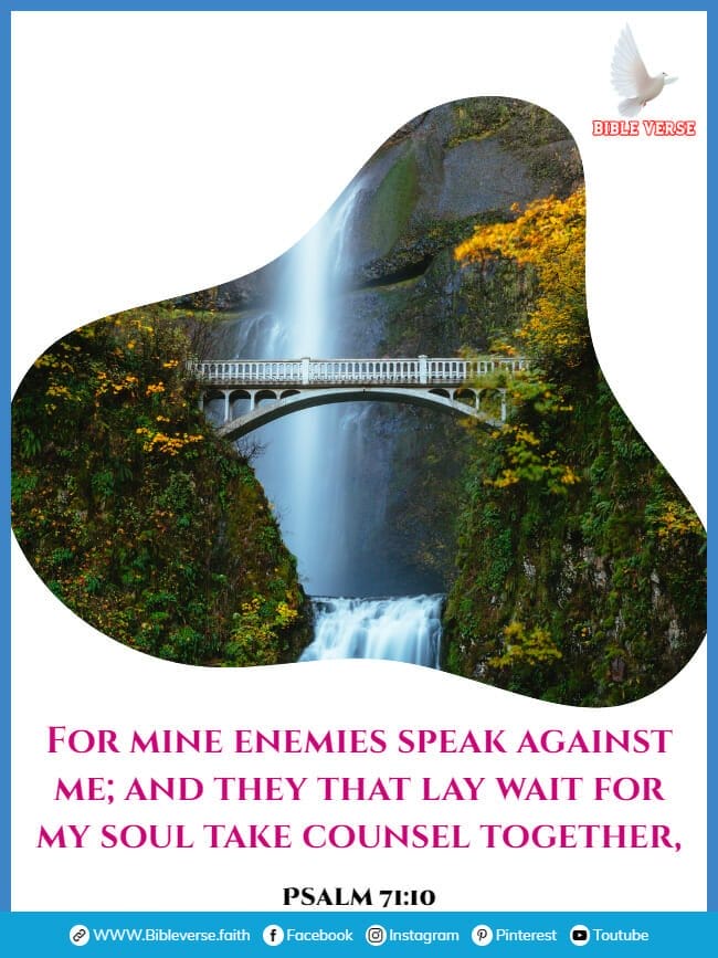 psalm 71 10 bible verses about enemies images
